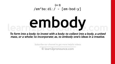 embody definition.